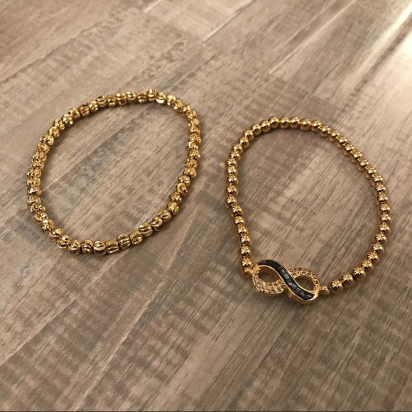 2PC Infinity Stretchable Bracelet - Picture 7 of 8